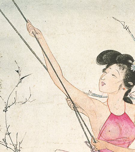 珠晖-胡也佛的仕女画和最知名的金瓶梅秘戏图